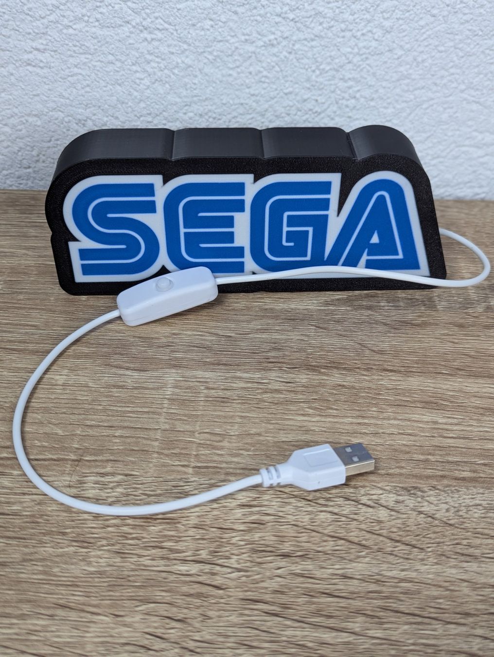 Statuette: Lightbox logo SEGA avec interrupteur USB – Nuovo (secondo la descrizione) da Yvorne venduto da Bocchino_1291 2