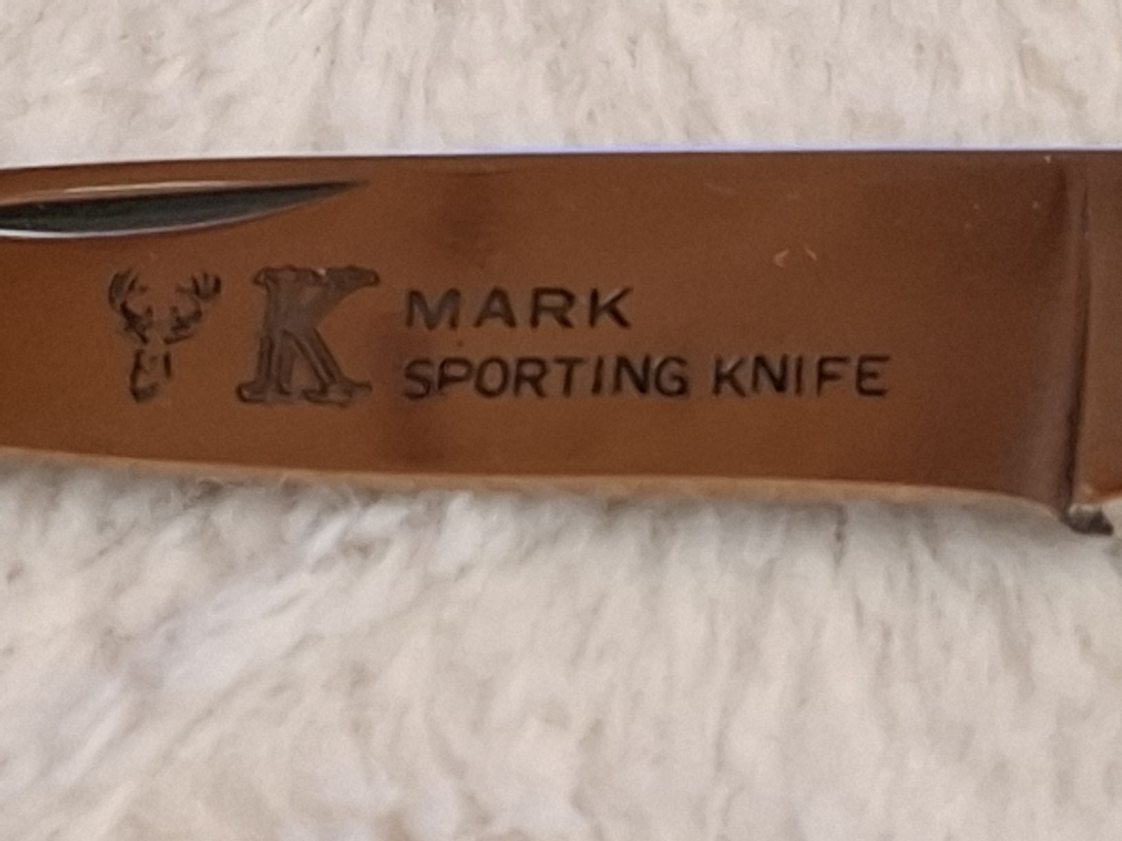 Taschenmesser:  Mark Sporting Knife Klappmesser mit Stahlklinge – Gebraucht aus Riniken von bro_slk8 1