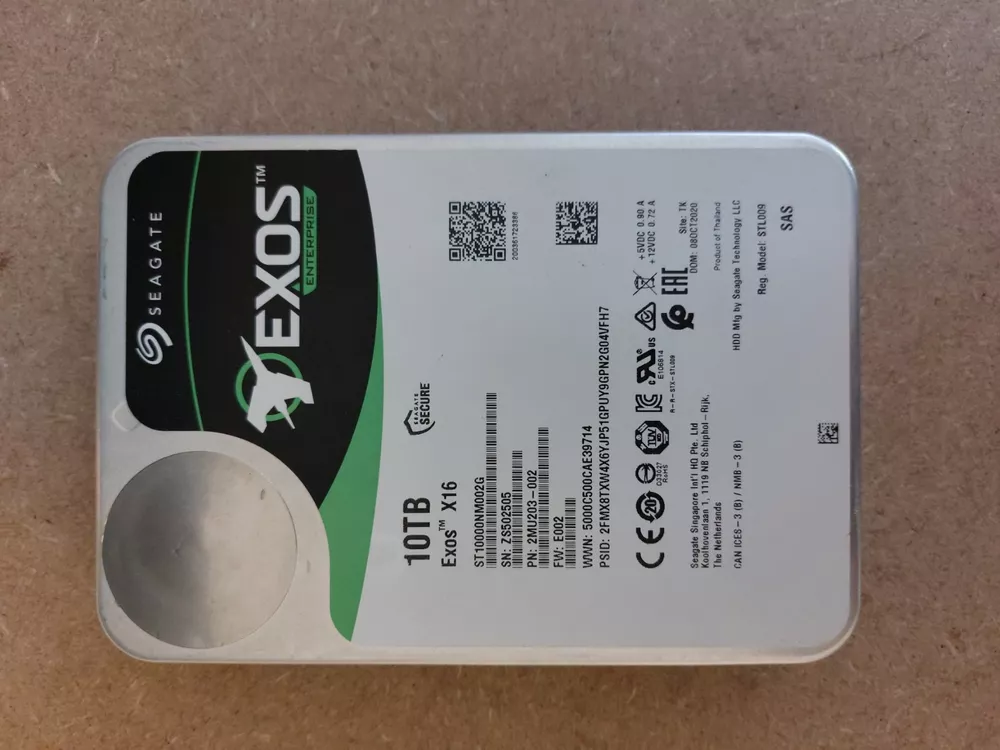 10Tb Seagate Exos HDD SAS | Kaufen auf Ricardo