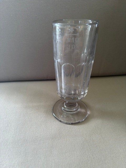 Bicchieri: Antikes, schweres Kaffeeglas – Usato da Cham venduto da Collector0 2