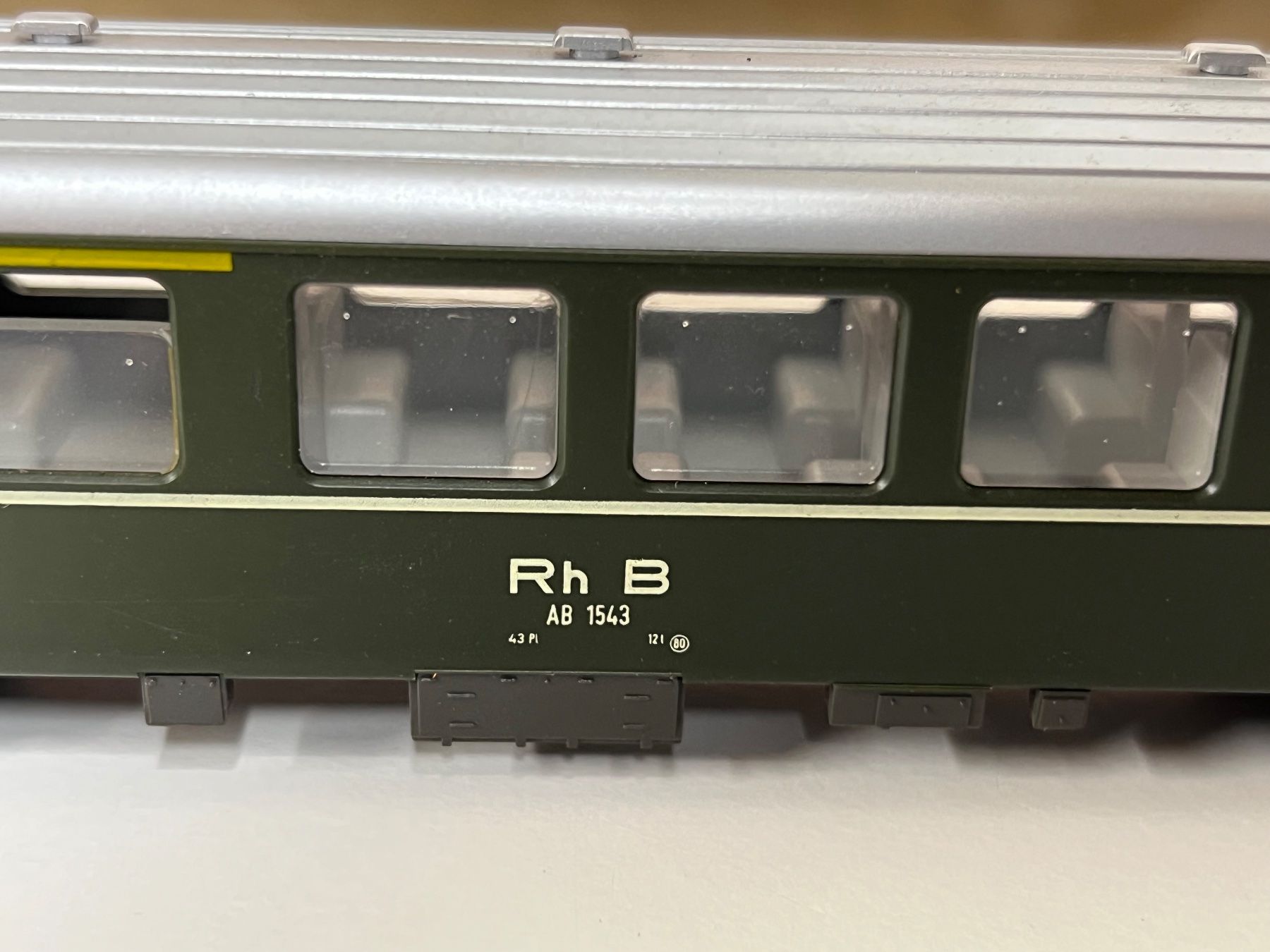 Bemo Modellini di ferrovie: Bemo AB 1543 RhB H0m – Usato da Neuenhof venduto da ludovicco 1