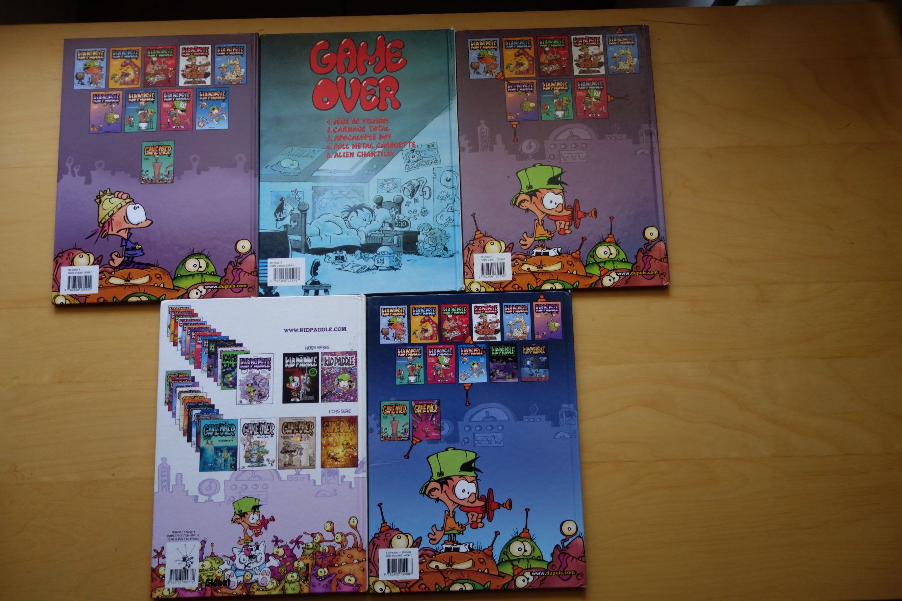 Fumetti: 4 Kid Paddle + Game Over – Usato da Romainmôtier venduto da Iguazu12 1