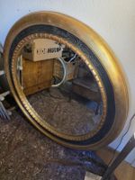 Grosser goldener Vintage Spiegel mit schönem Rahmen!