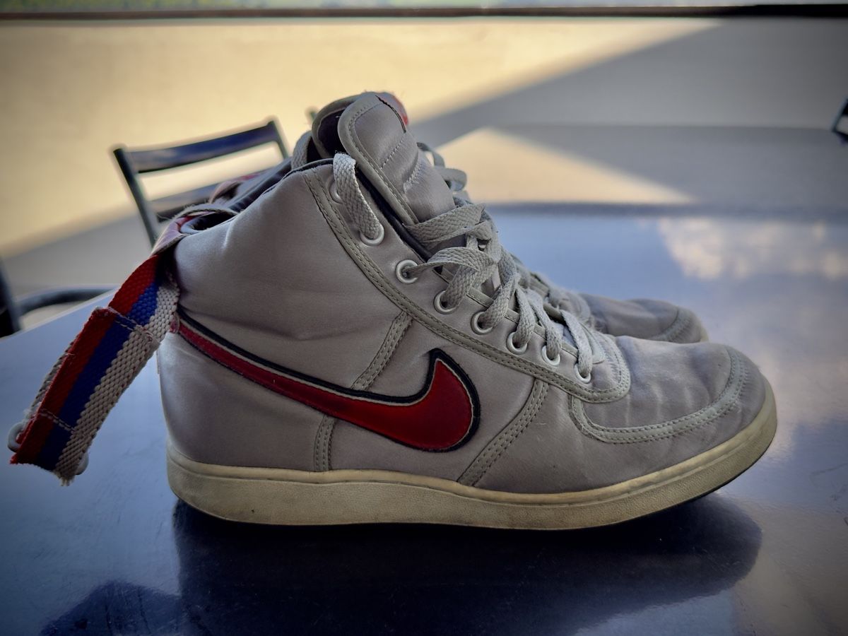 Nike Chaussures hommes: Nike Vandal High 2004 silver – D'occasion à Spiez par White_73 5