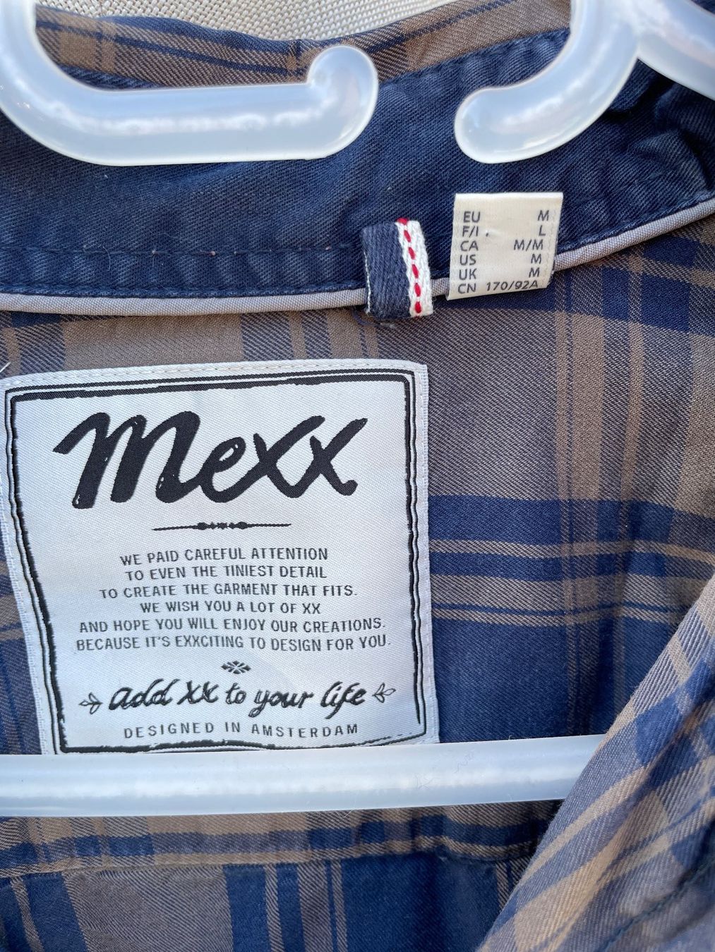 Mexx Hemden: Kariertes MEXX Langarm Hemd Gr. M – Gebraucht aus Frasnacht von GracyStore 1