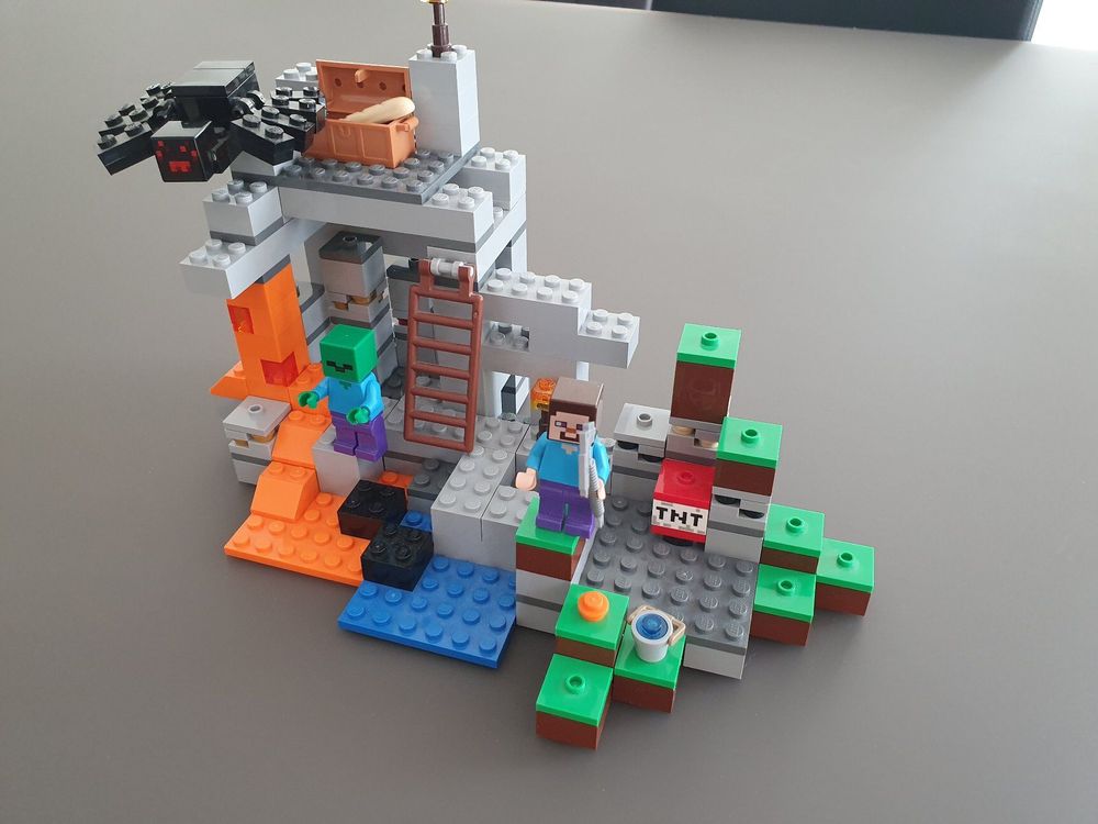 Lego Minecraft Set 21113 Die H hle Kaufen Auf Ricardo