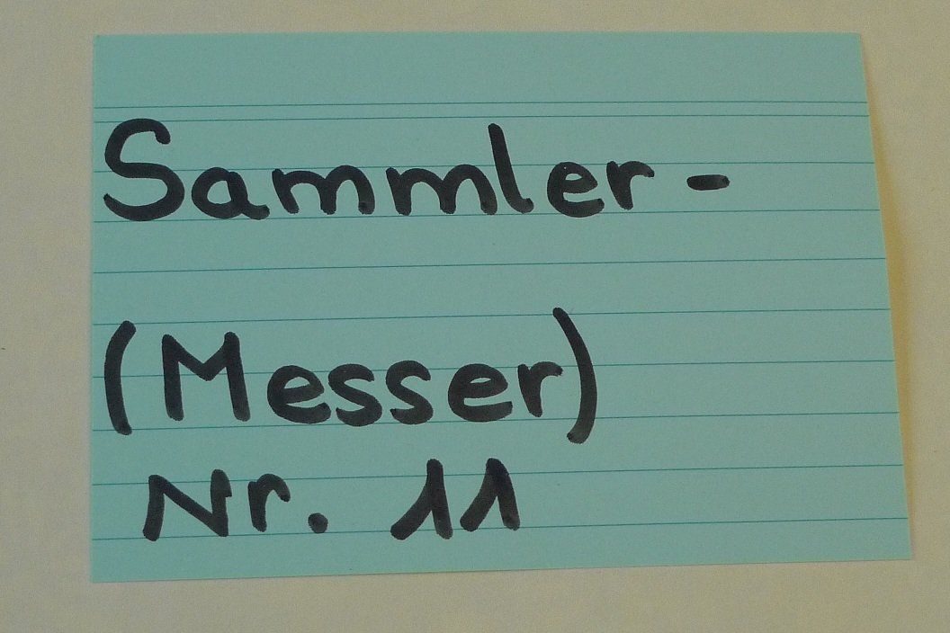 Accessori: Sammler-(Messer) Nr.11 – Usato da Bern venduto da bn1640 4