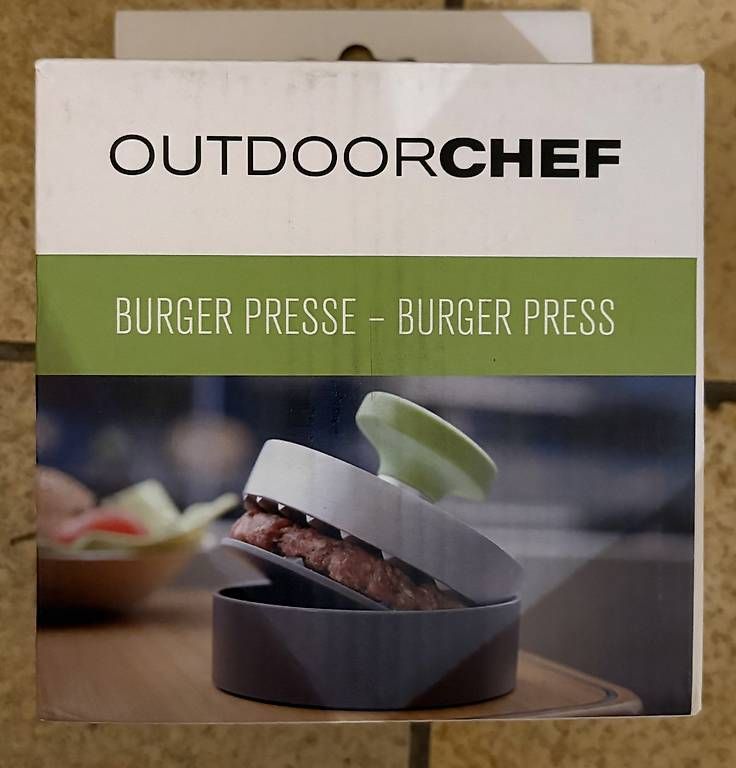 Elettrodomestici da cucina: Outdoorchef Burgerpresse – Nuovo e nell'imballaggio originale da Ettingen venduto da flo1988