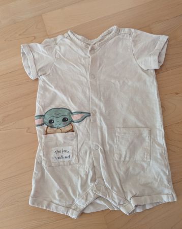 Star Wars Baby Yoda Baby Strampler kurz Gr.74