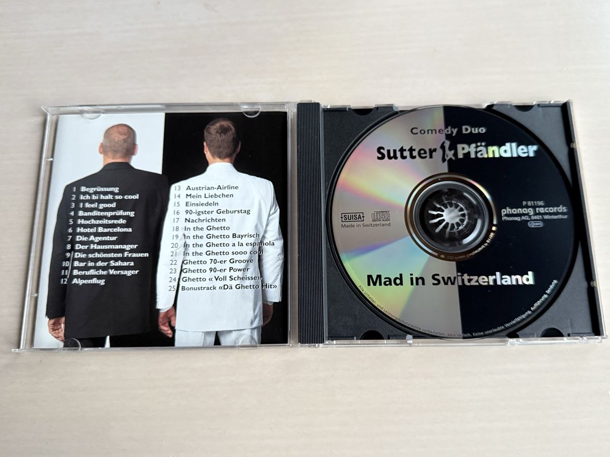 CDs: Sutter & Pfändler - Mad in Switzerland CD – D'occasion à Oberried Brienz par Chyara 2
