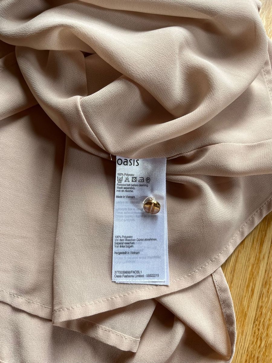 Vestiti: Kleid / Freizeitkleid / Beige / Grösse S – Usato da Hünibach venduto da s.leptir 5
