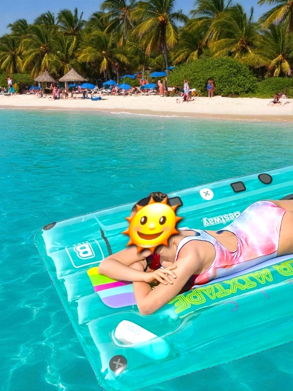 Bestway Piscine: Matelas gonflable"Cassette rétro" espace haut parleur – Nuovo e nell'imballaggio originale da Etoy venduto da MyStyleMyMode 3