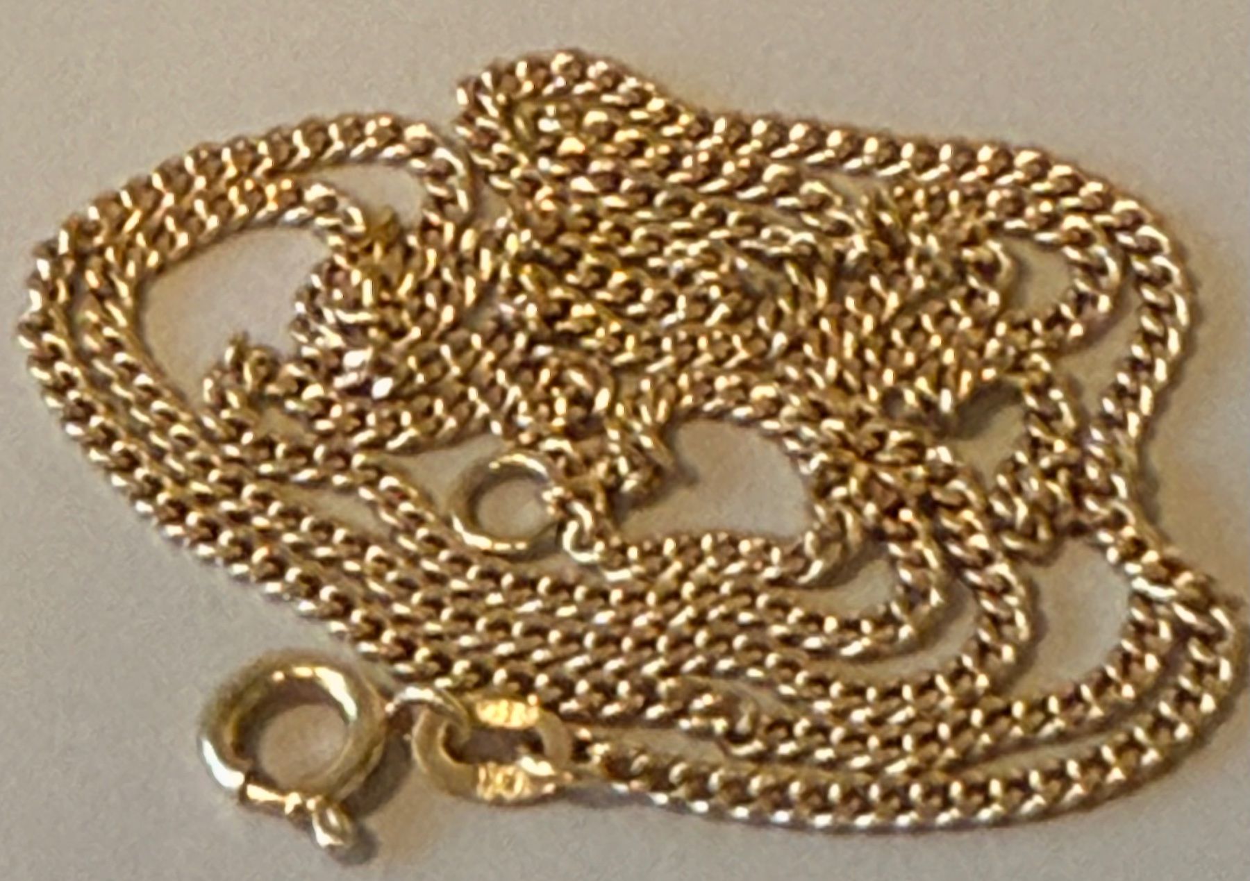 Catenine: Collier élégant en or, or 750, 48cm – Nuovo (secondo la descrizione) da Genève venduto da lac_pf6t 4