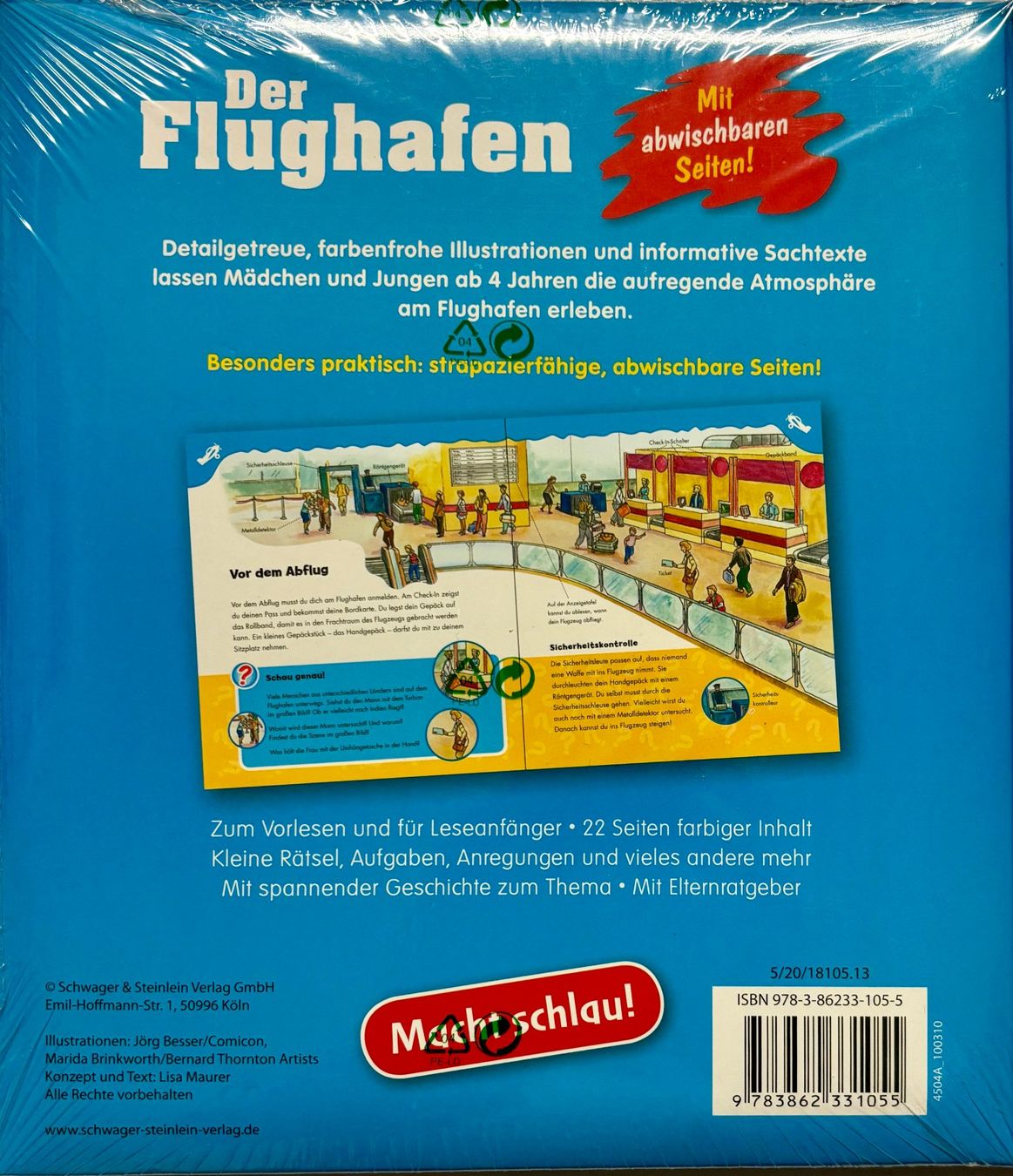 Libri: Der Flughafen - mit abwischbaren Seiten – Nuovo e nell'imballaggio originale da Sarnen venduto da Livres 1