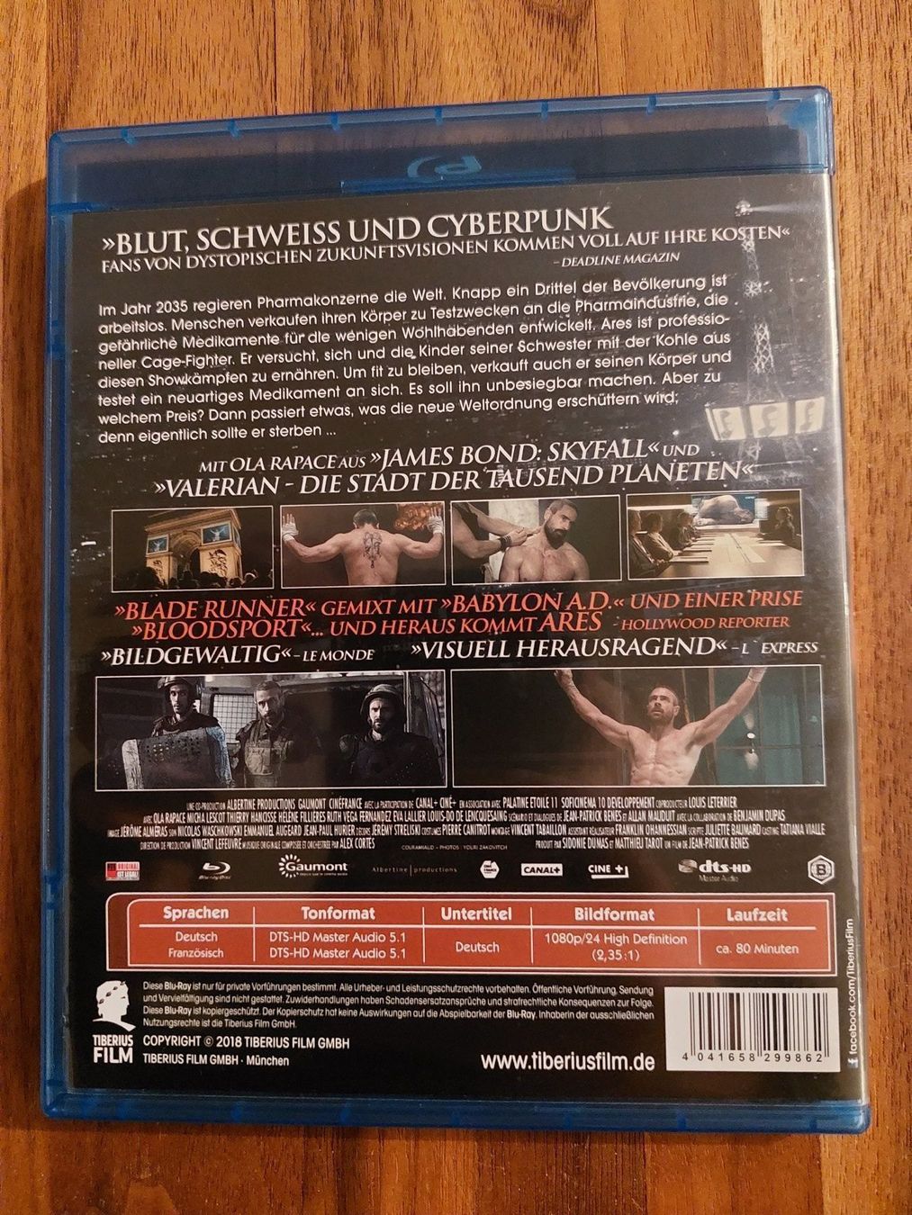 Tutti i DVDs: Blu Ray - Ares / Der letzte seiner Art – Usato da Rheinfelden venduto da FilmAuktion 1