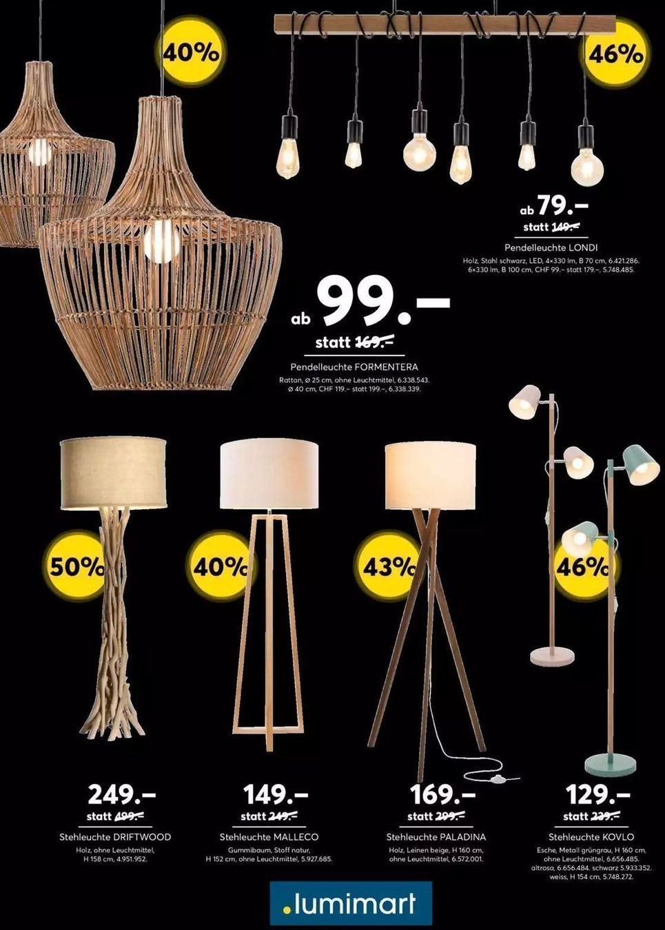 Buoni: Fr. 20.- LUMIMART Gutschein – Nuovo e nell'imballaggio originale da Chur venduto da smart.shopper 2