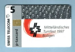 Ungebrauchte Taxcard Turnfest Bolligen 1997