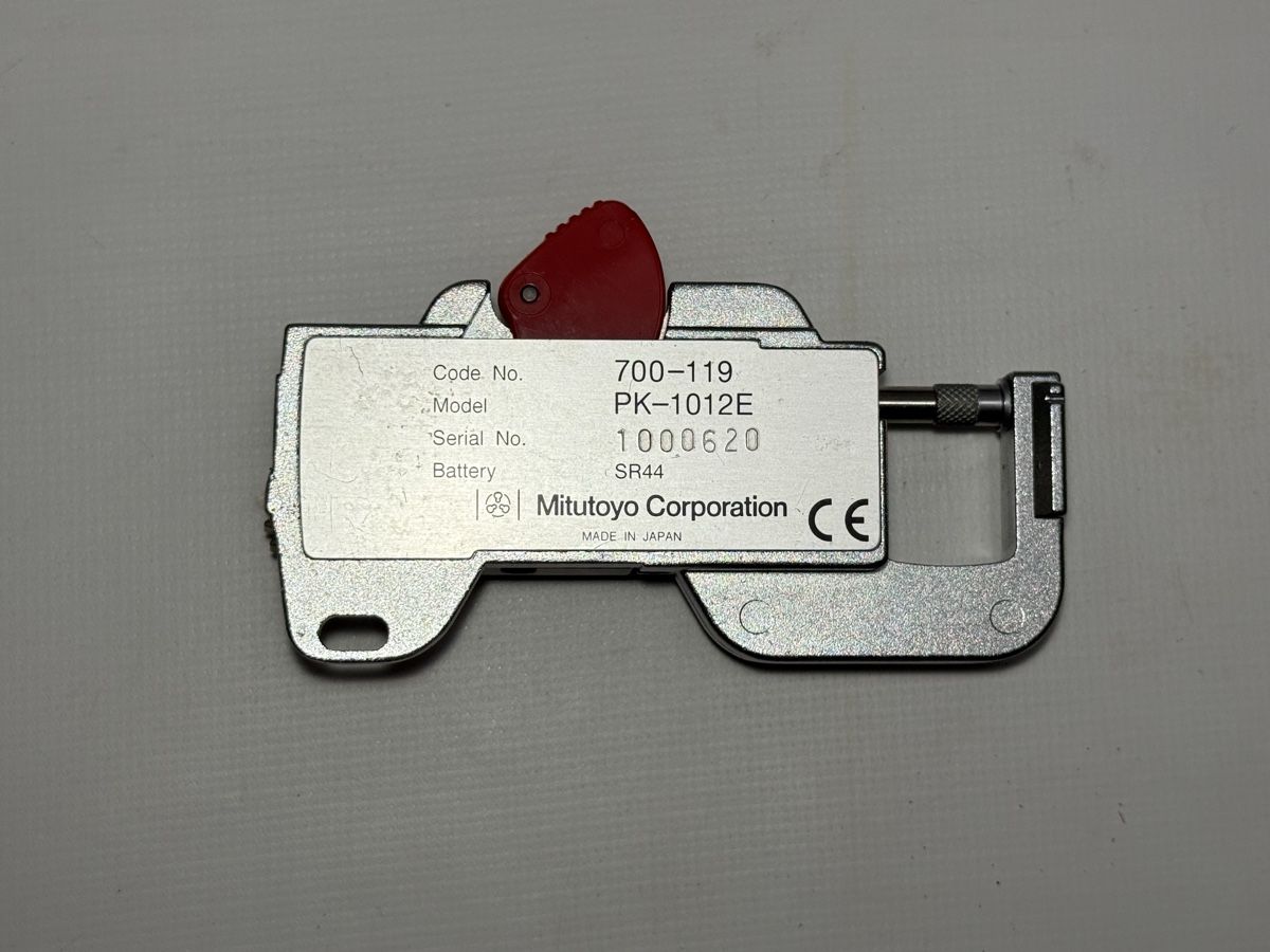 Mitutoyo Messen: Mitutoyo Digital-Dickenmessgerät PK-1012E  Aussenmikrometer – Gebraucht aus Boswil von ABLagerBoswil 5