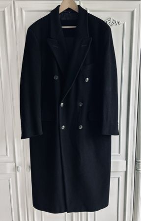 Luigi Rossi cashmere & wool coat Mantel 50 Loro Piana style