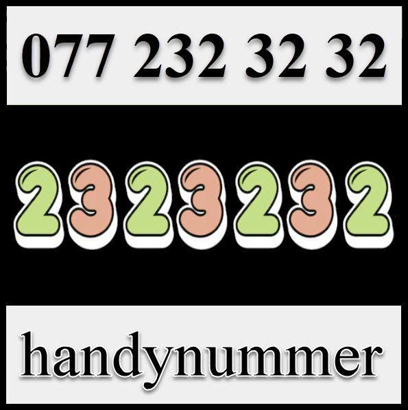 Carte prepagate: Handynummer, Telefonnummer, Natelnummer, 077 232 32 32 – Nuovo (secondo la descrizione) da Winterthur venduto da handynummerch
