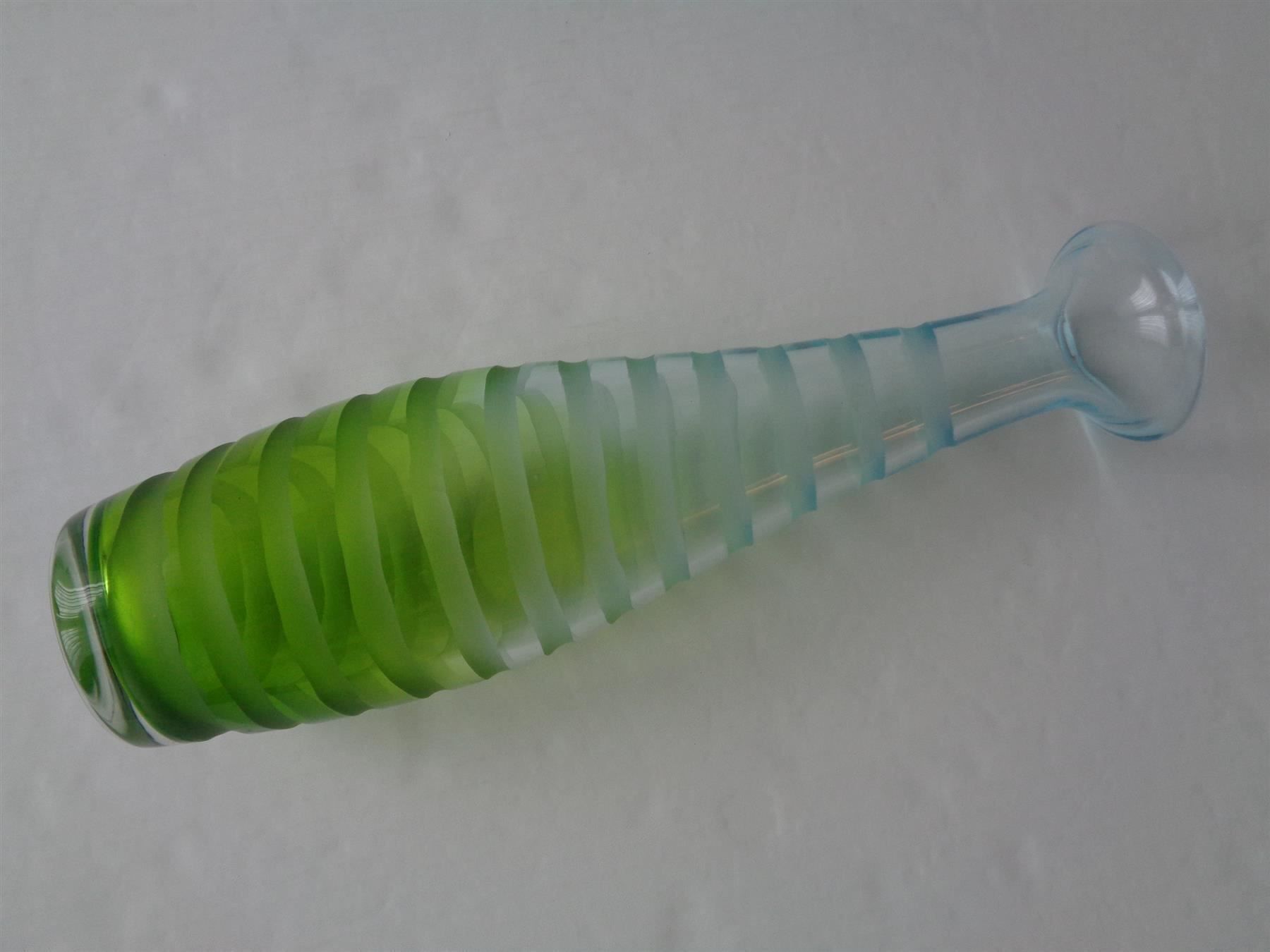 Vasi & Recipienti: Schwere geschliffene Glasvase - Vintage – Usato da Chur venduto da omonia 1