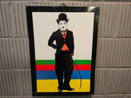 Charles Chaplin: JRM Tinprint by Jeffrey Morgan England.