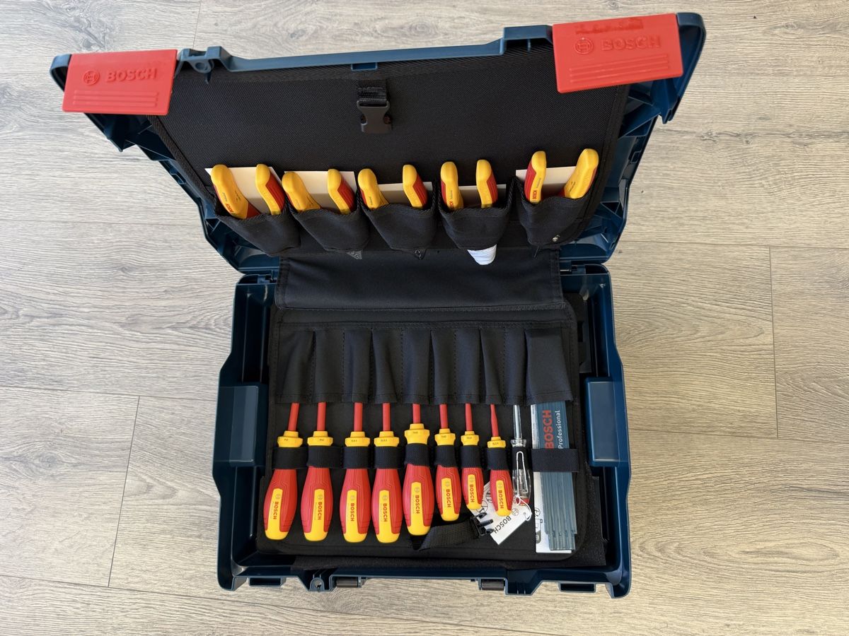 Bosch Tutti gli attrezzi: Coffret Bosch Professional VDE Électricien – Nuovo e nell'imballaggio originale da Lausanne venduto da OFFICINA.shop 1