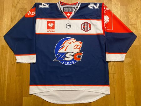 ZSC LIONS # 24 P. BALTISBERGER TRIKOT ZÜRCHER SC 2016/17 XL