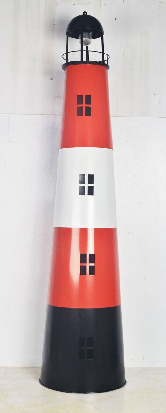 Lampen: Solar Leuchtturm Metall 150cm – Neu und originalverpackt aus Bottighofen von zaap 1