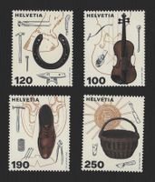 SUISSE neuf** 2026 Traditionelle Handwerksberufe 4er-serie