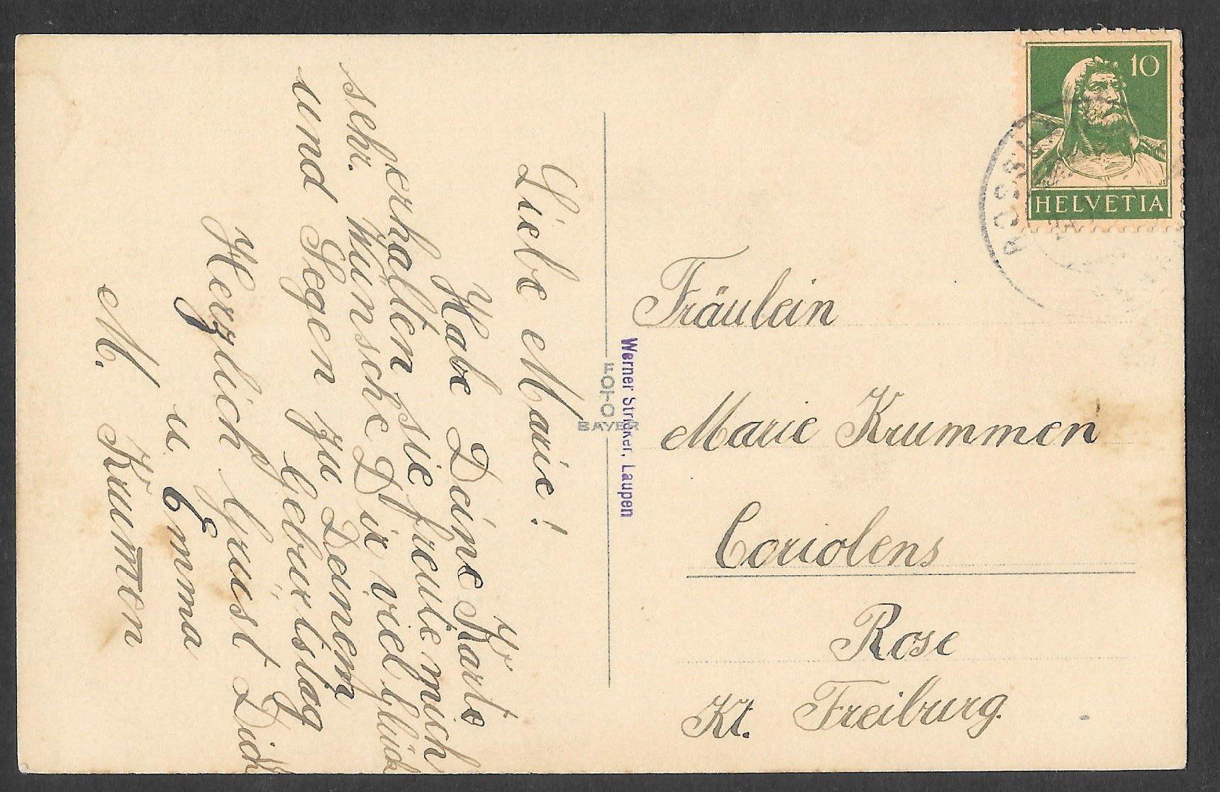 Cartoline postali: Laupen Dorfansicht – Usato da Olten venduto da clotaldi 1