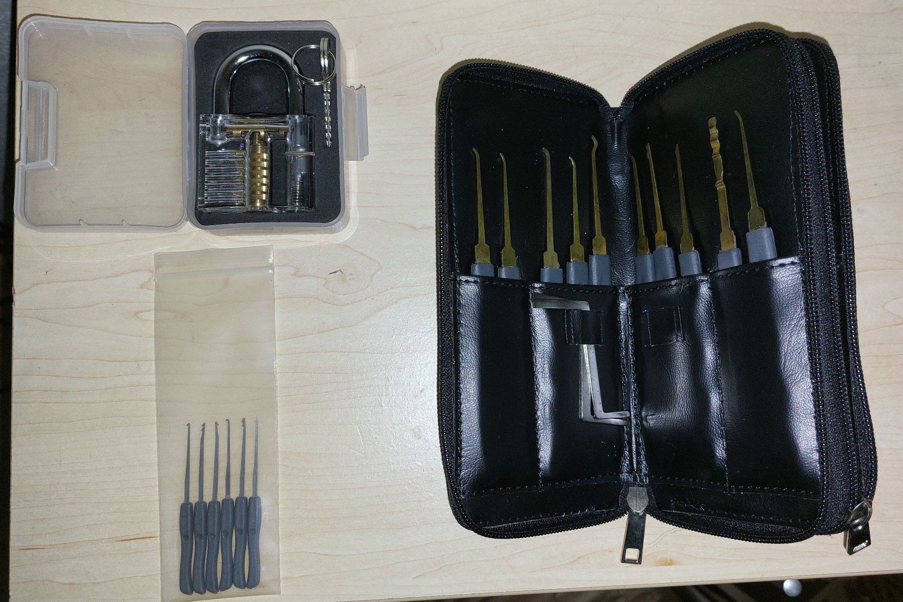 Schlösser: AGT Profi-Lockpicking-Set – Gebraucht aus Bremgarten von