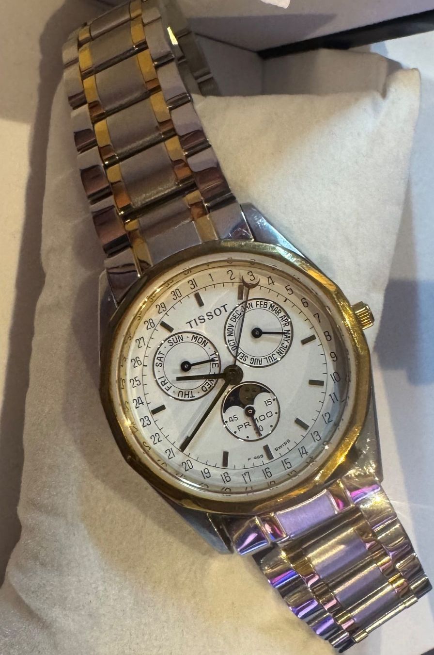 Tissot Orologi: ***** TISSOT PR100 MOONPHASE  ***** – Usato da Giumaglio venduto da soloemi