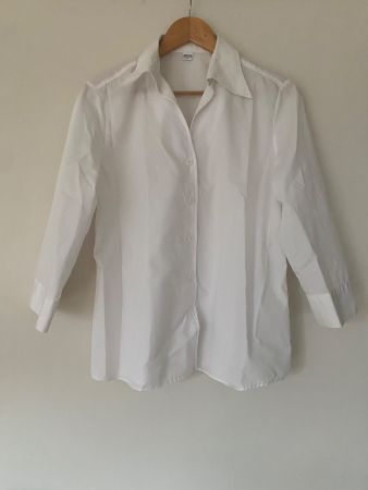 Damen Bluse weiss Grösse 40 von Eterna guter Zustand