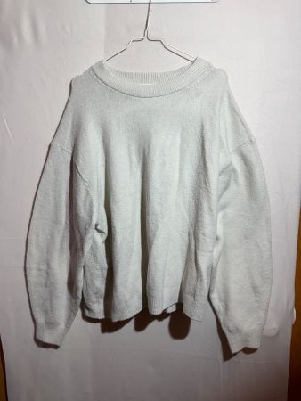 Weisser Pullover von H&M Gr. XL