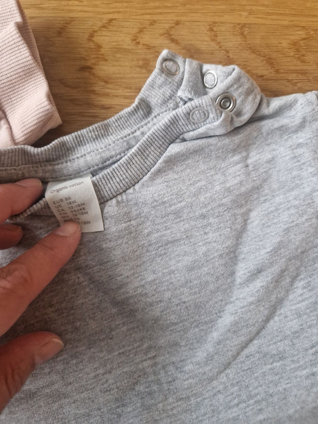 H&M Lotti & Set di vestiti: Baby - 3 Pullover - Gr 86 - Rosa/Hellblau/Grau - H&M – Usato da Reinach BL venduto da Dschinni80 6