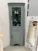 Eckvitrine spanisch Holz vintage restau shabby chic börnie's