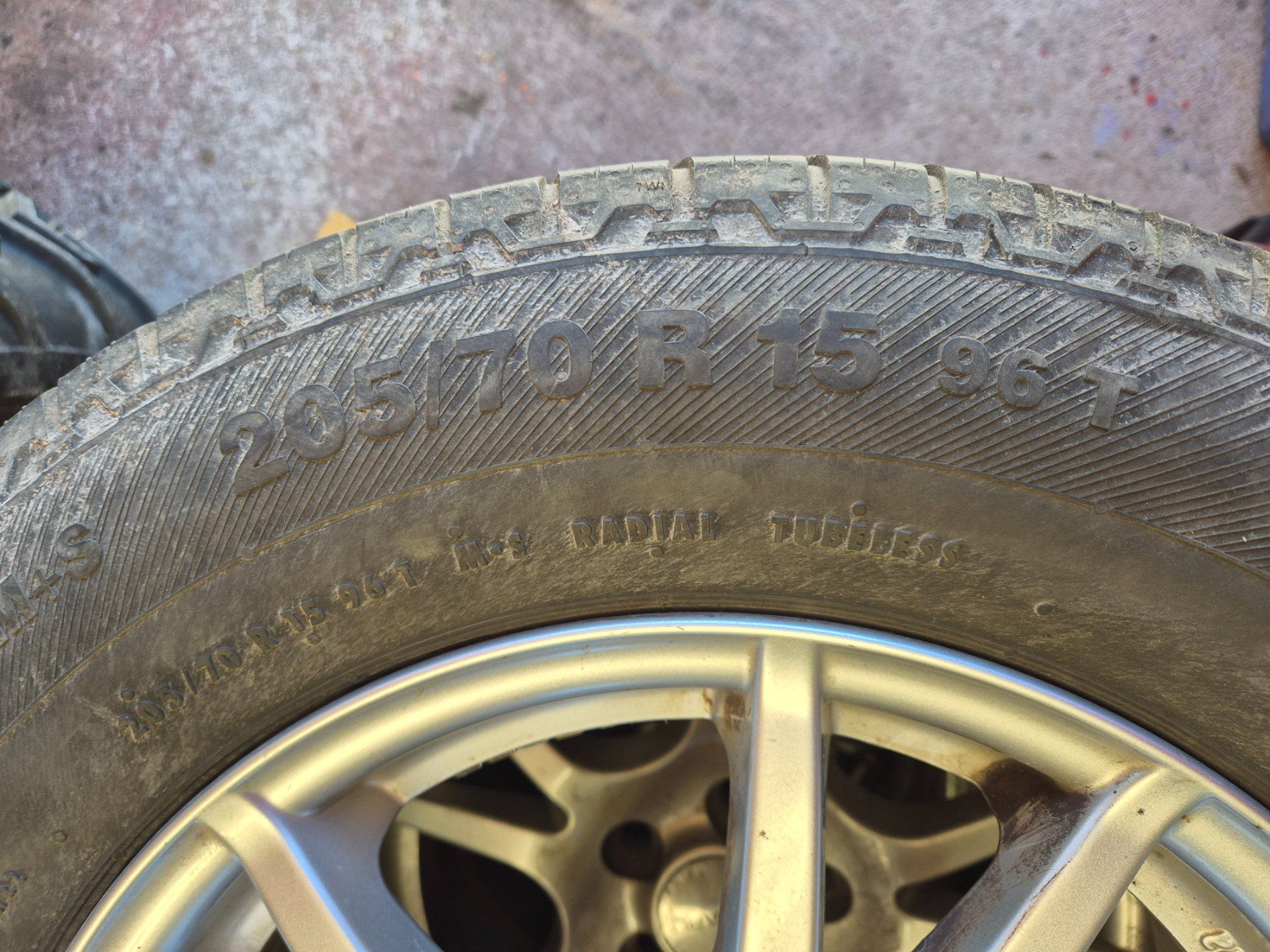 Subaru Pneumatici & Ruote complete: Subaru Räder 205/70 15 – Usato da Gross venduto da kaelingross 3