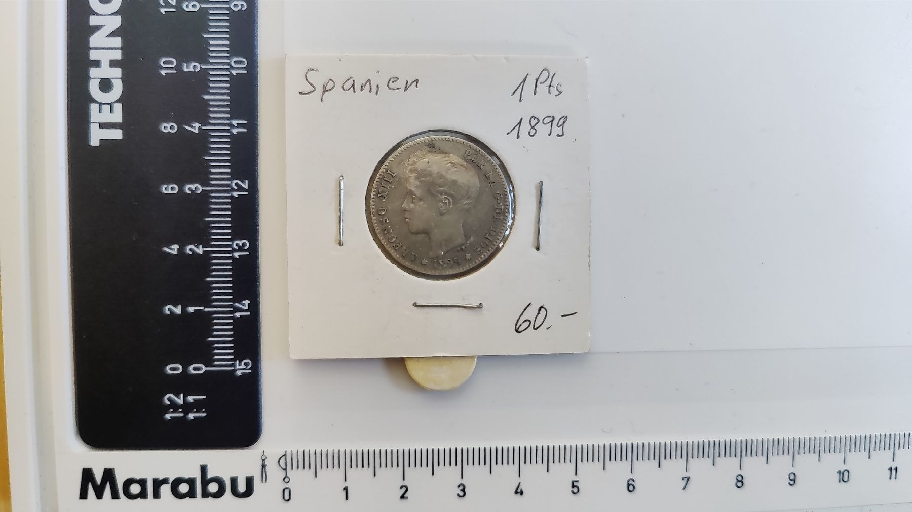 Tutti le monete: Spanien 1 Peseta 1899 (W4) – Usato da Neuenhof venduto da bro_9zsg 2