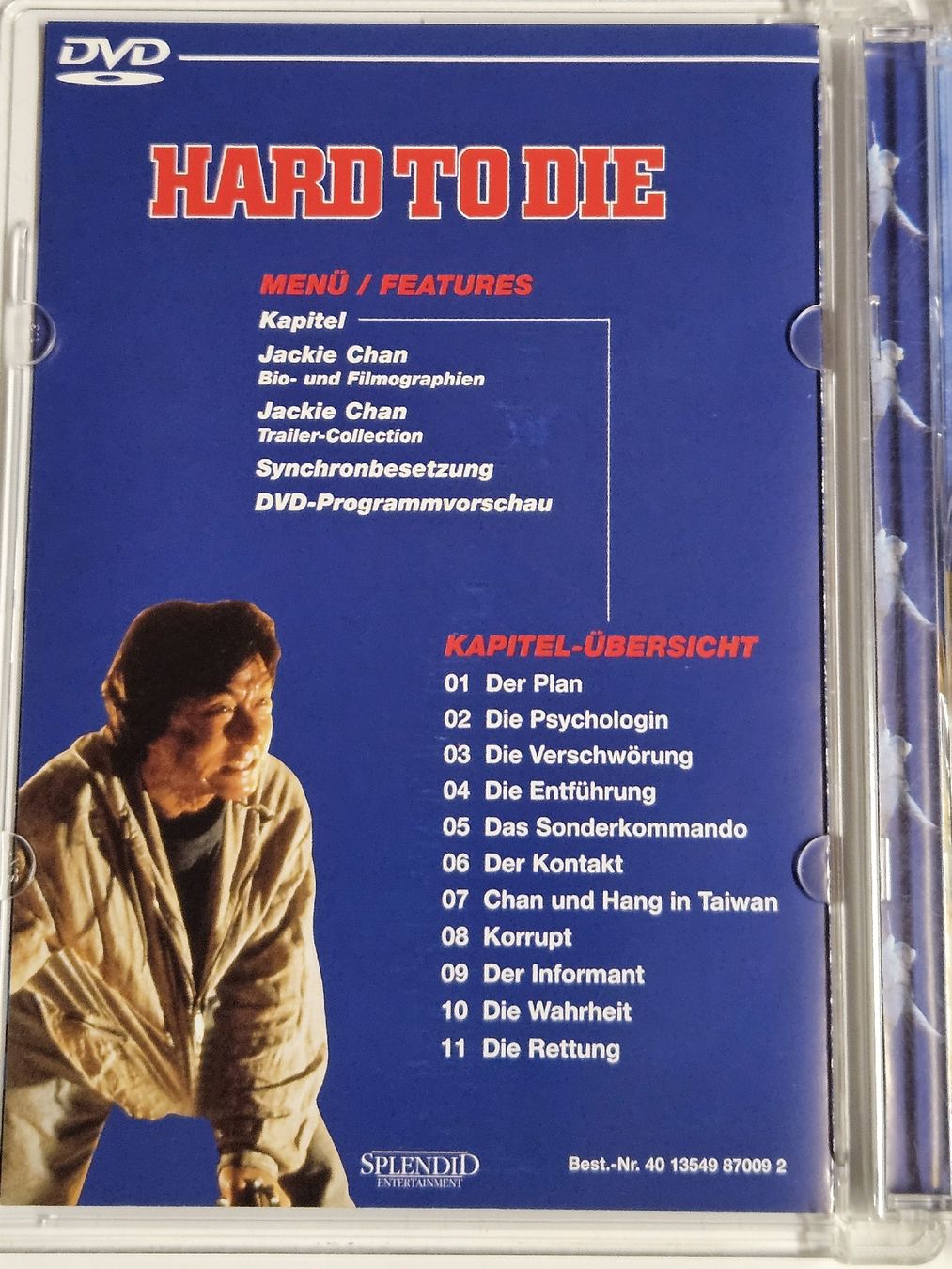 Tutti i DVDs: Jackie Chan - Hard to Die - DVD – Usato da Oberdorf BL venduto da BaldenEagle 1