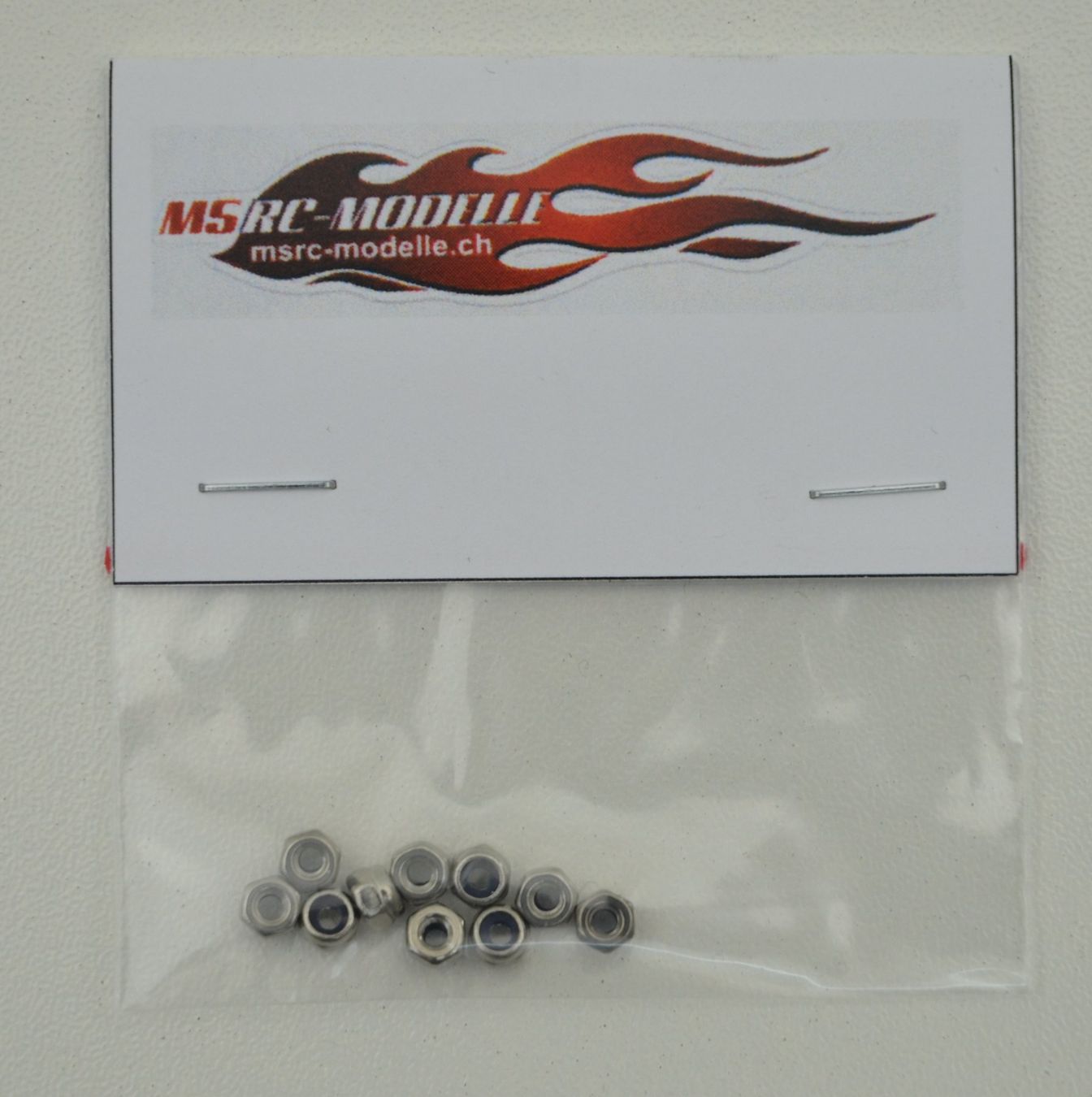 RC Modellbau: Stopmuttern M2 10Stk. – Neu und originalverpackt aus Rüti ZH von MSRC-Modelle