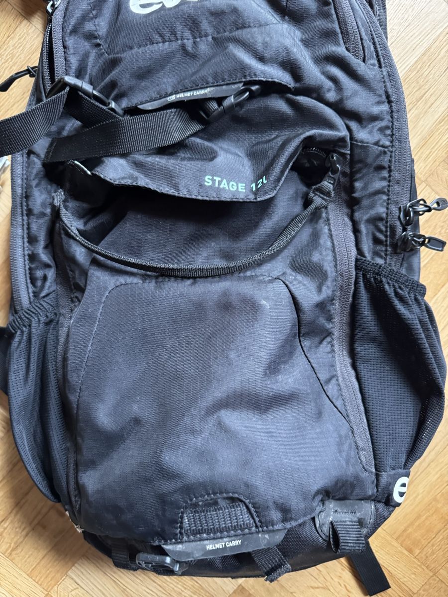 Evoc Zaini: Evoc Bike-Rucksack 12l – Usato da Trin Mulin venduto da leea.c 2