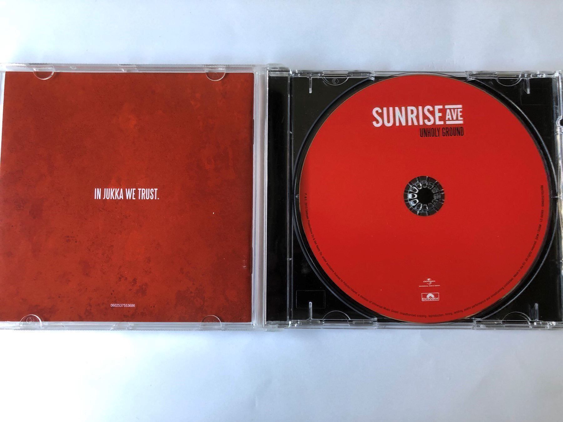 CD: Sunrise Avenu - Unholy Ground – Usato da Oberried Brienz venduto da Chyara 2