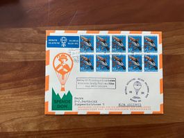 Ballonpost 1970 Chiasso mit Zusatzstempel  (V686)