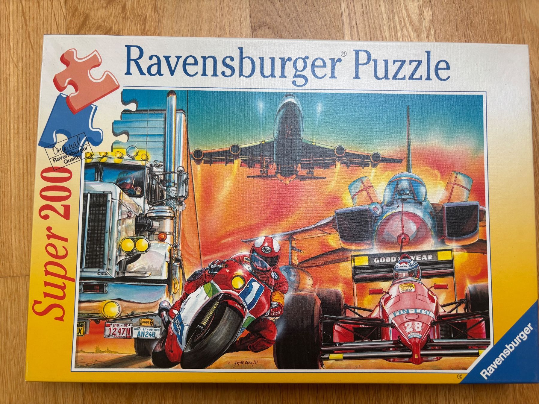 Ravensburger Puzzle: Ravensburger Puzzle Super 200 - Motortechnik – Usato da Lyss venduto da klopferli9