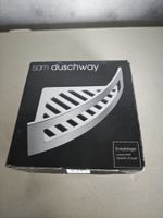 Sam Duschway Eckablage Metall verchromt gebraucht Zustand