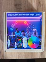 HOUHUI RGB LED Neon Seil Lichter Neu im Paket