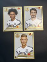 Panini WM Russland 2018 Sticker Sane Hummels Kimmich 3x