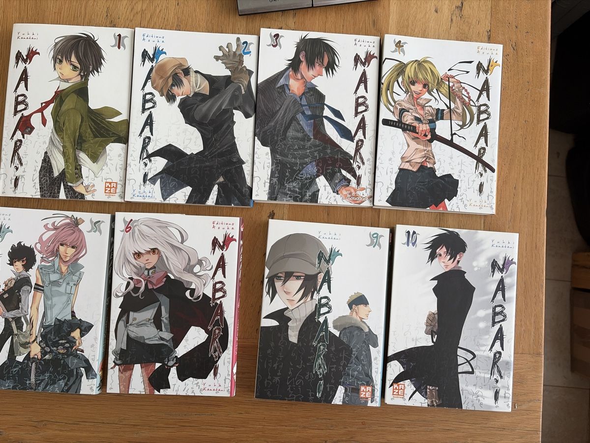 Comics: Mangas Nabari de 1 à 6 et de 9 à 10 – Gebraucht aus Echallens von leo_dk2d