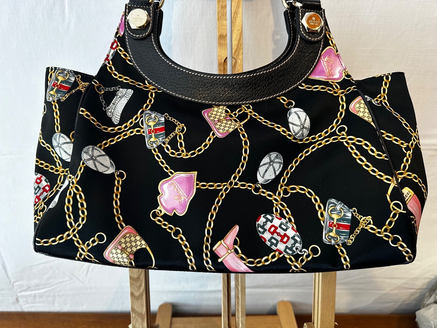 Gucci Borse da donna: Sac Gucci satin Charmy – Usato da St Maurice venduto da maloro 1